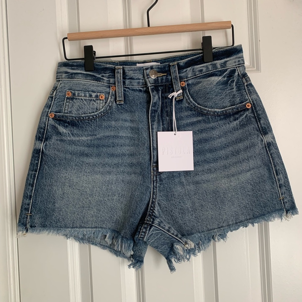 Pistola Maeve Super High Rise Shorts